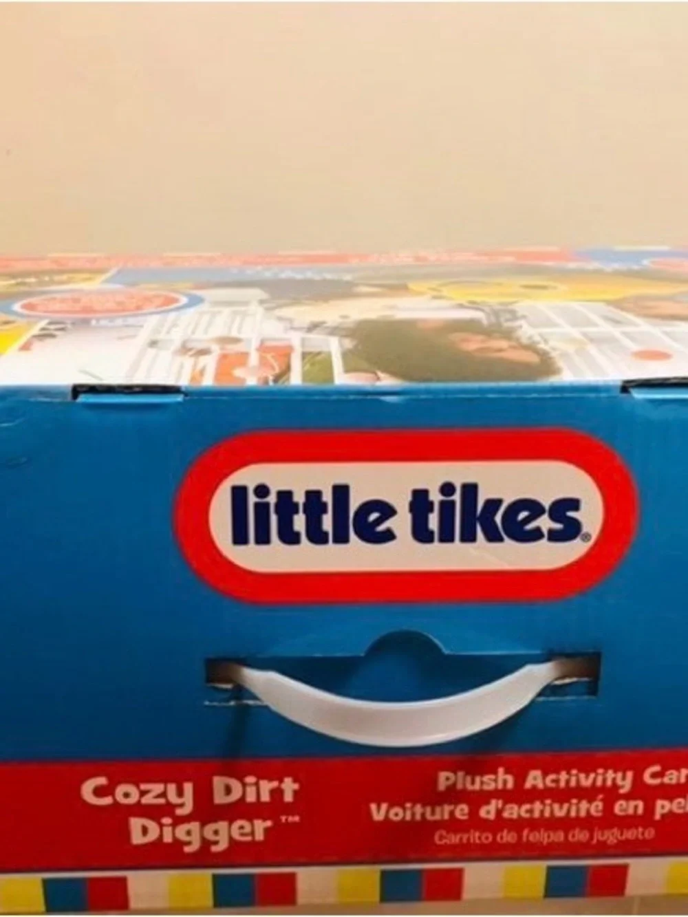 Little Tikes Plush Activity Car Cozy Dirt Digger